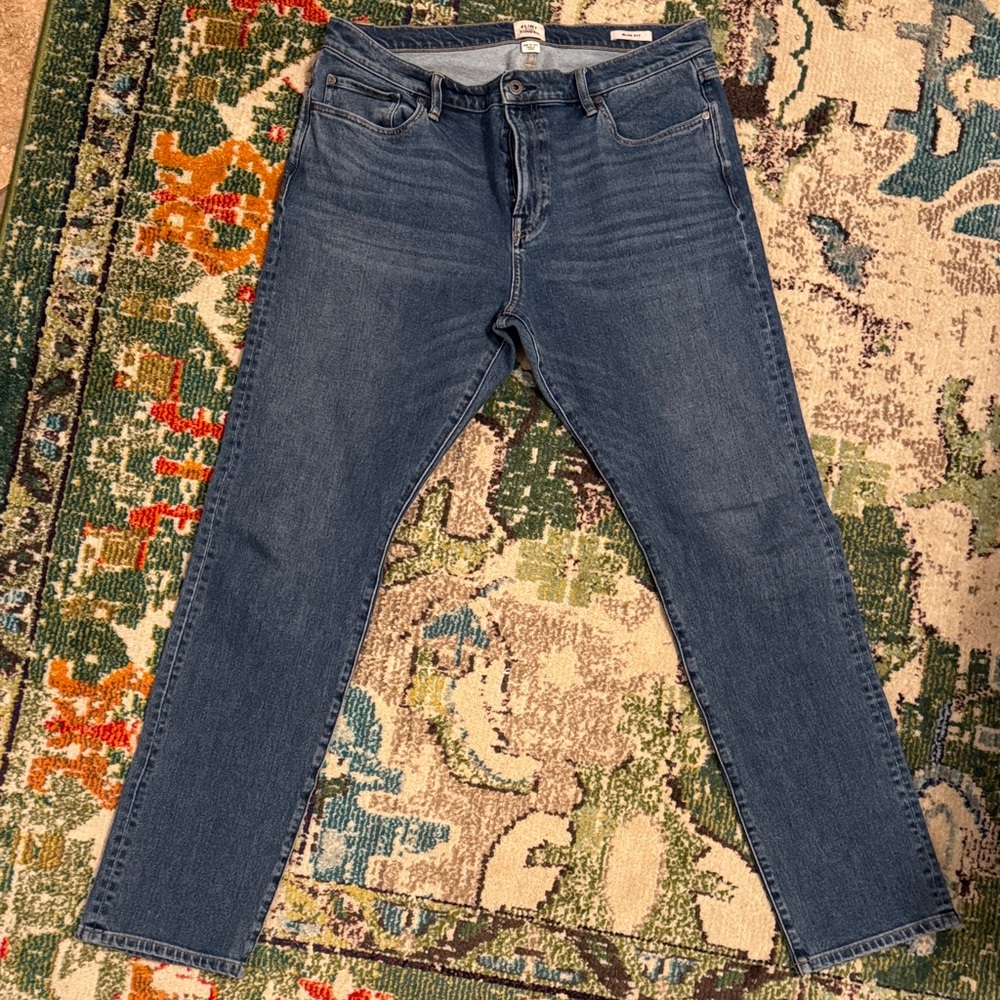 Flint and Tinder Slim Tapered Stretch Denim Jeans, 36x34